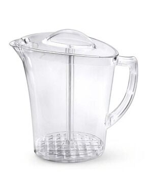 The Pampered Chef Family-Sized Quick Stir Pitcher Clear 4L